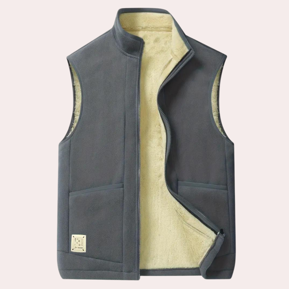 Gilet polaire pour hommes chaud et isolant
