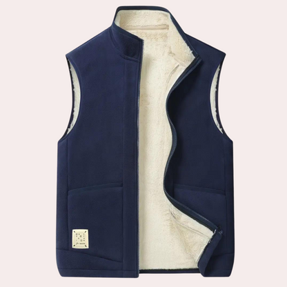 Gilet polaire pour hommes chaud et isolant