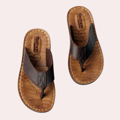 Sandales homme ergonomiques en cuir
