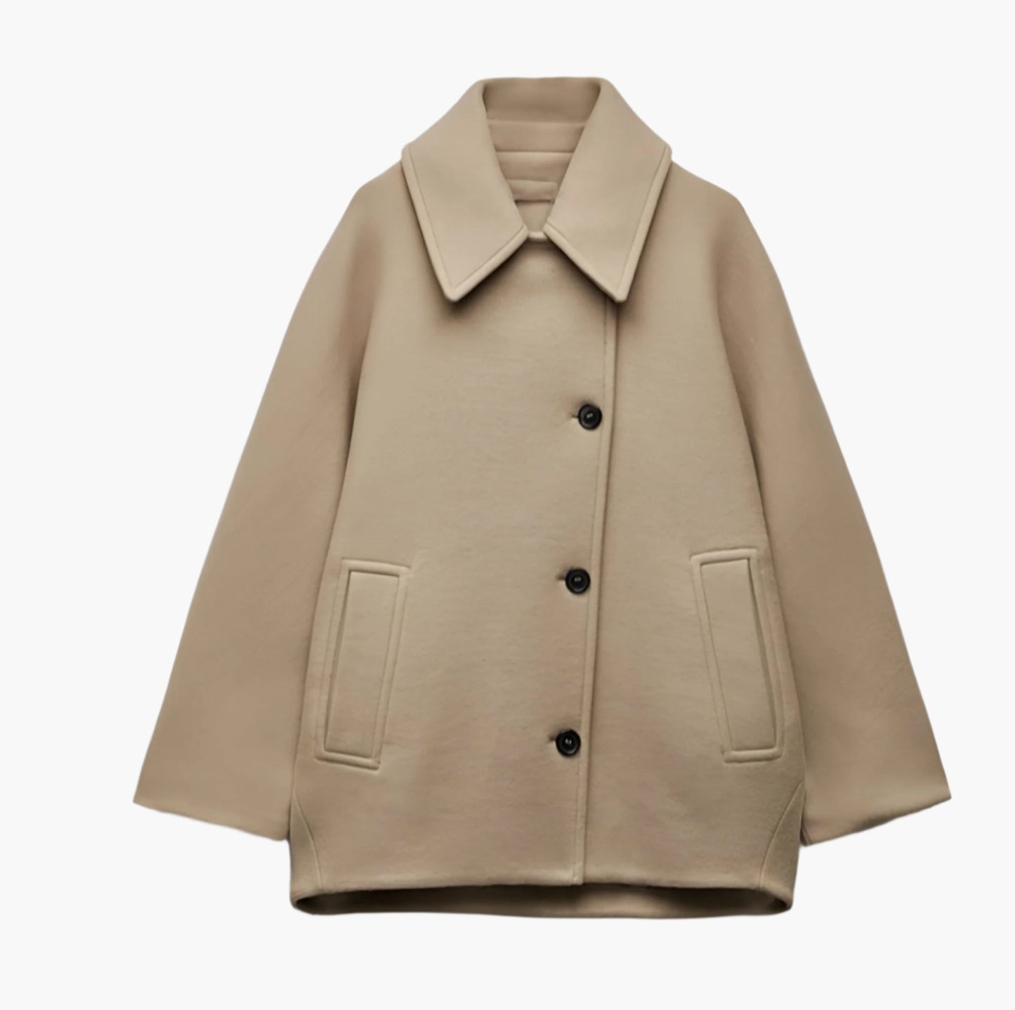 Manteau d'hiver femme, coupe longue oversize