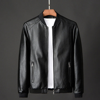 Blouson en cuir homme style motard