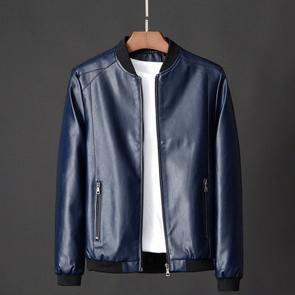 Blouson en cuir homme style motard