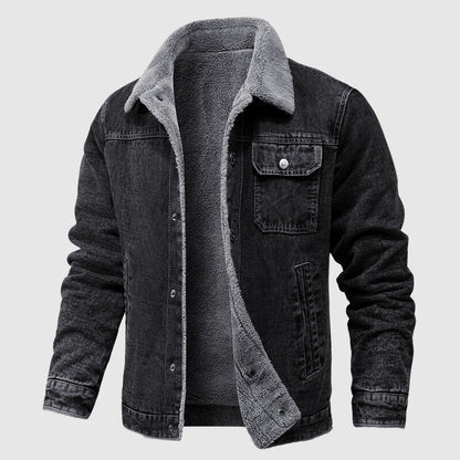Veste polaire homme style rétro
