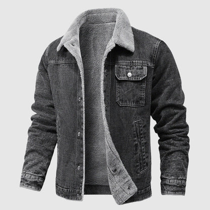 Veste polaire homme style rétro