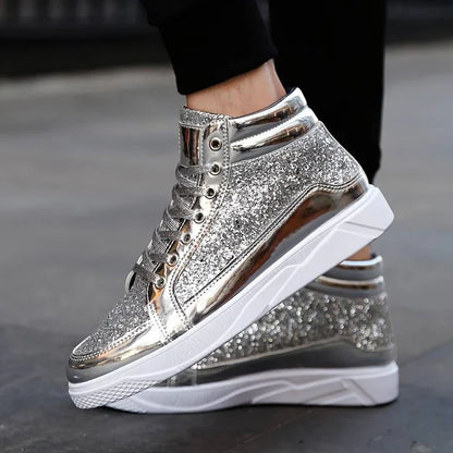 Chaussures à paillettes pour homme design élégant