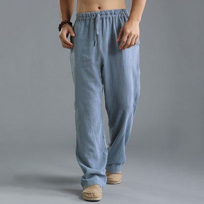 Pantalon d'été léger pour homme Coupe décontractée