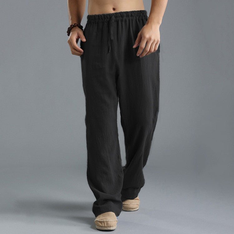 Pantalon d'été léger pour homme Coupe décontractée