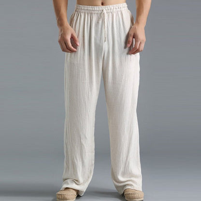 Leichte Sommerhose Herren Locker Sitz - IdealeKleiden