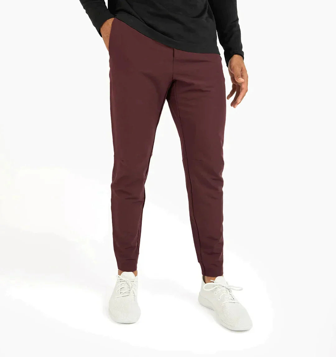 Pantalon de jogging pour homme extensible coupe slim élastique