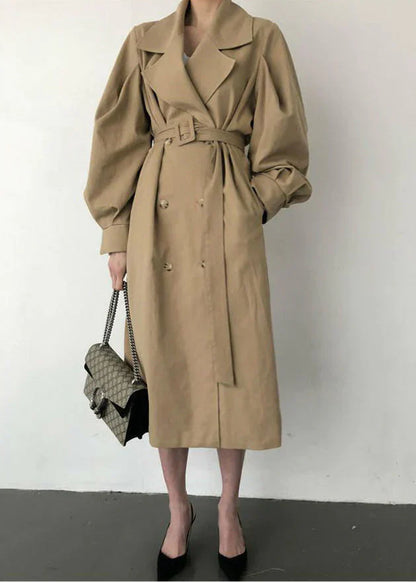 Élégant manteau pour femme style trench-coat