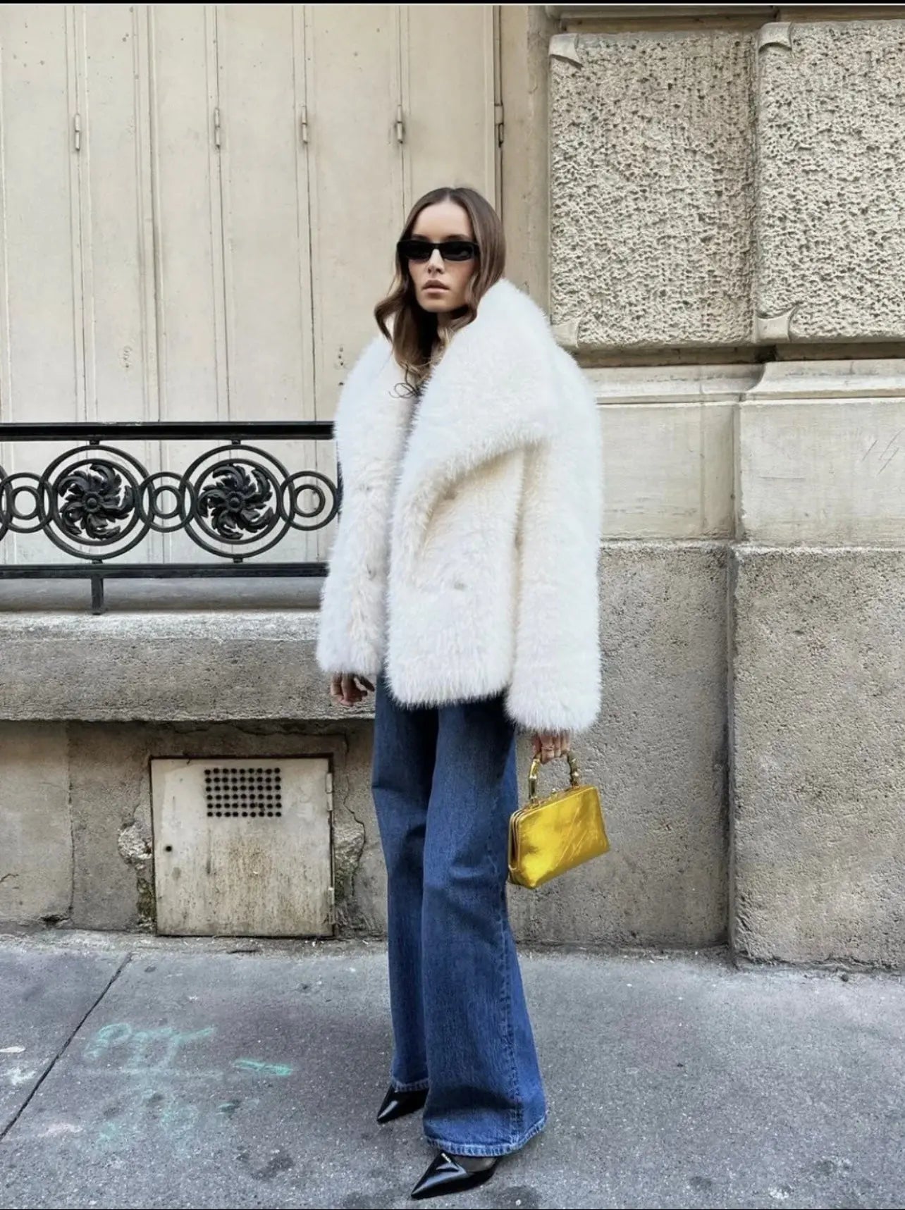 Veste exclusive en fausse fourrure Édition limitée