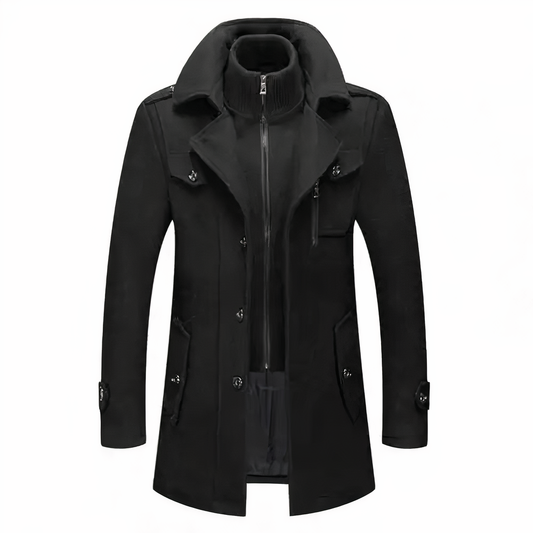 Stylische Herrenjacke Doppelrevers - IdealeKleiden