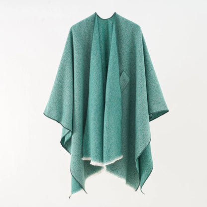 Poncho en cachemire élégant pour femme
