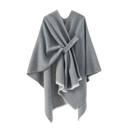 Poncho en cachemire élégant pour femme