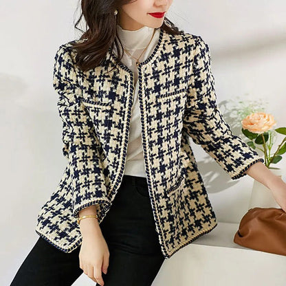 Veste élégante pour homme en tweed coupe moderne