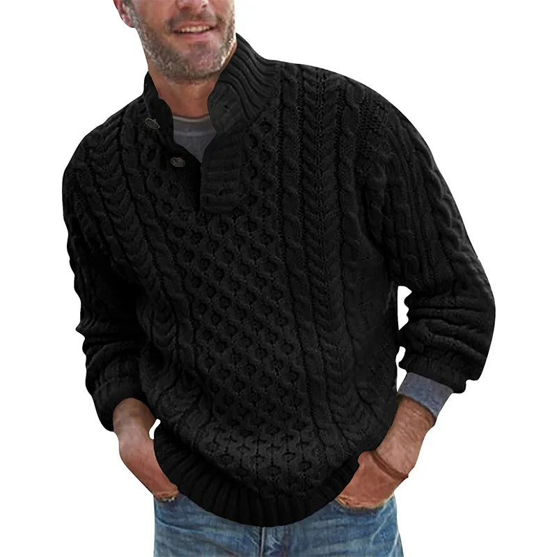 Pull homme classique confortable