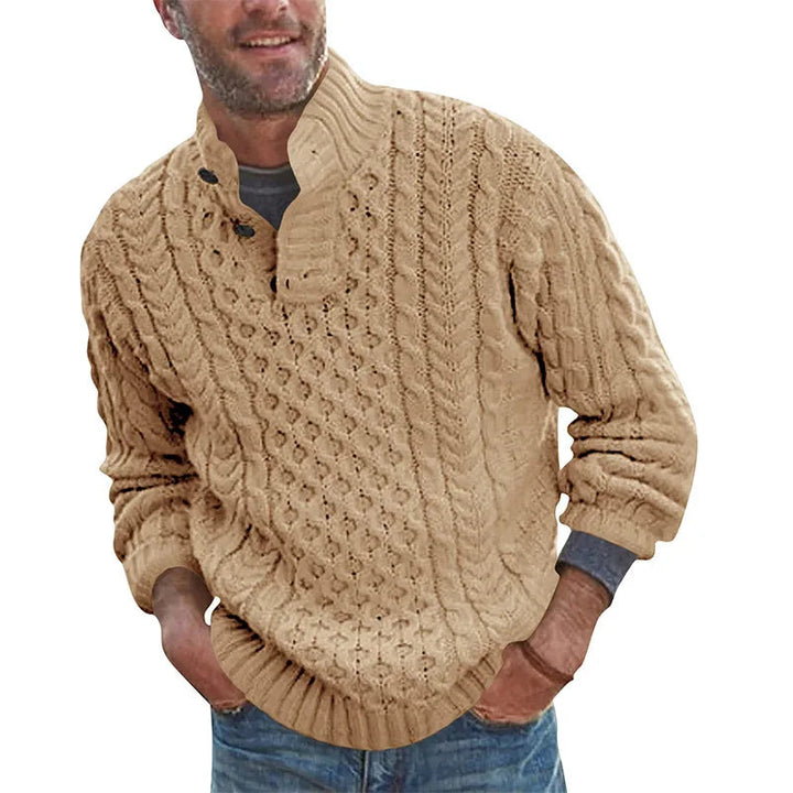 Pull homme classique confortable