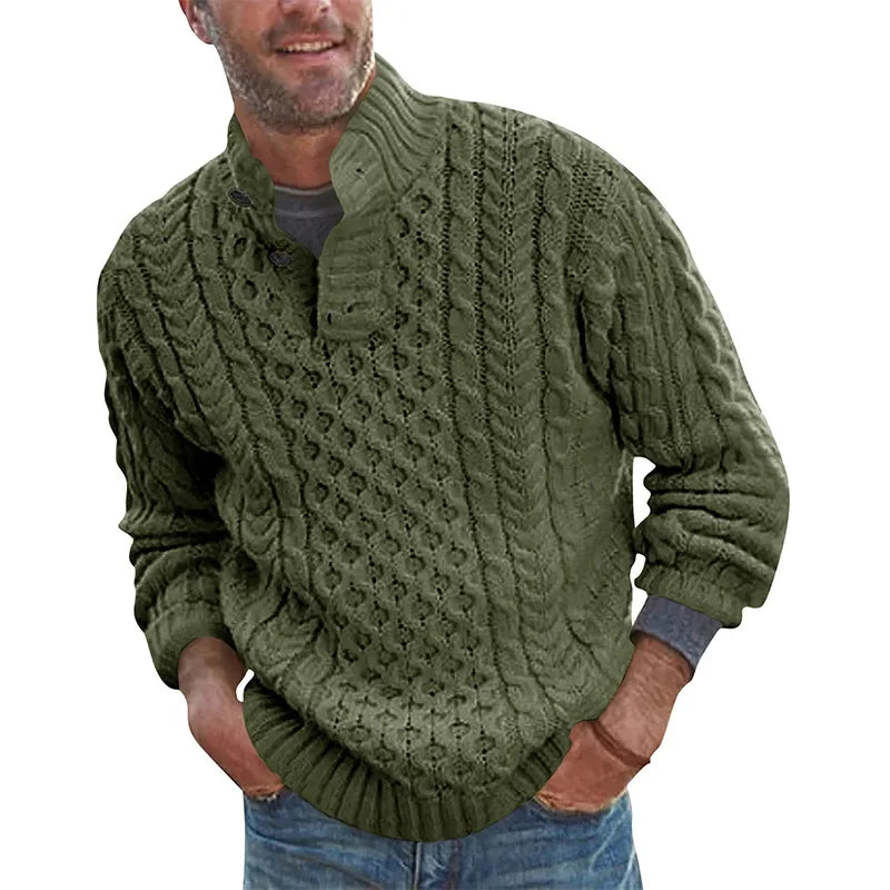 Pull homme classique confortable