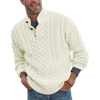 Pull homme classique confortable