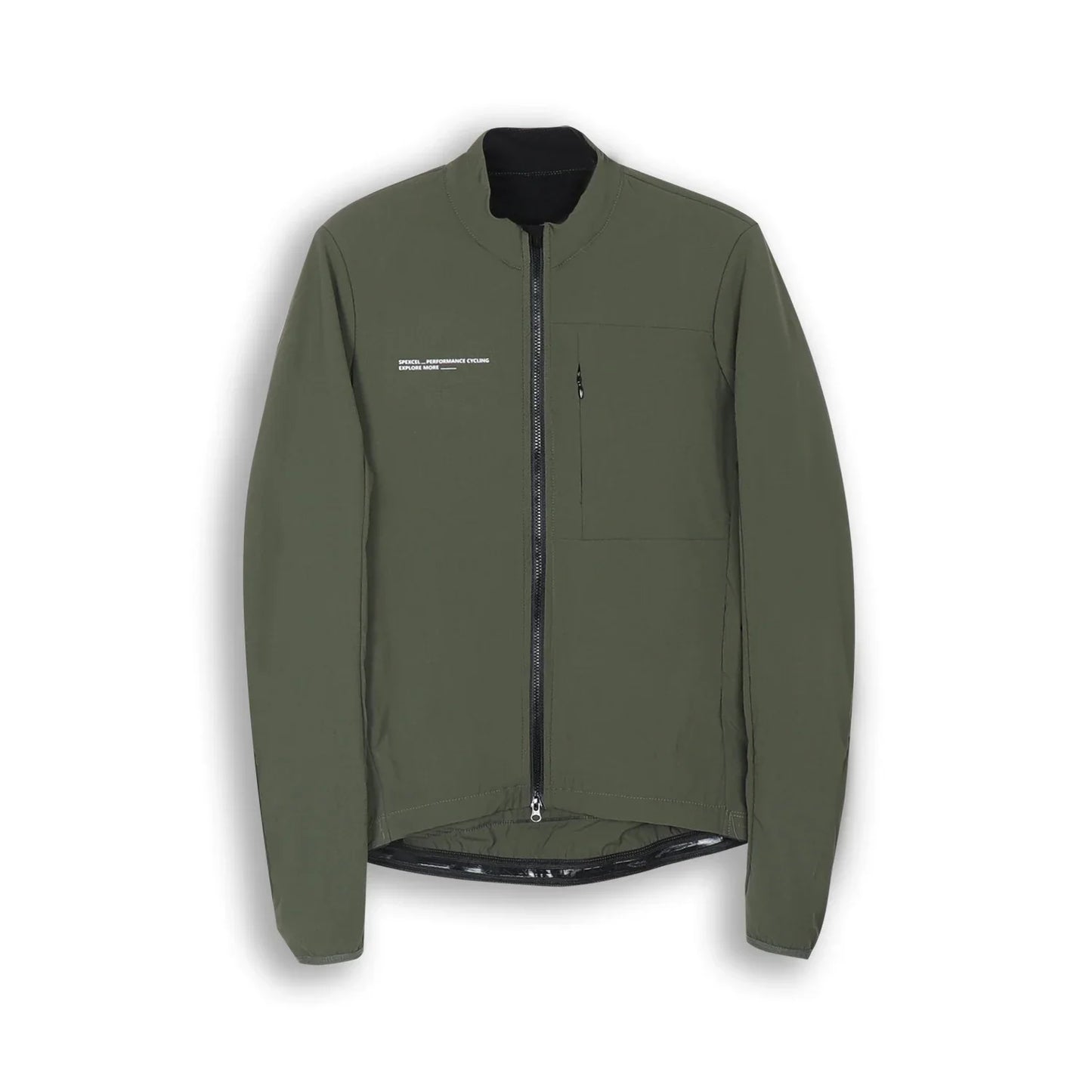 Veste de vélo homme isolée imperméable coupe-vent