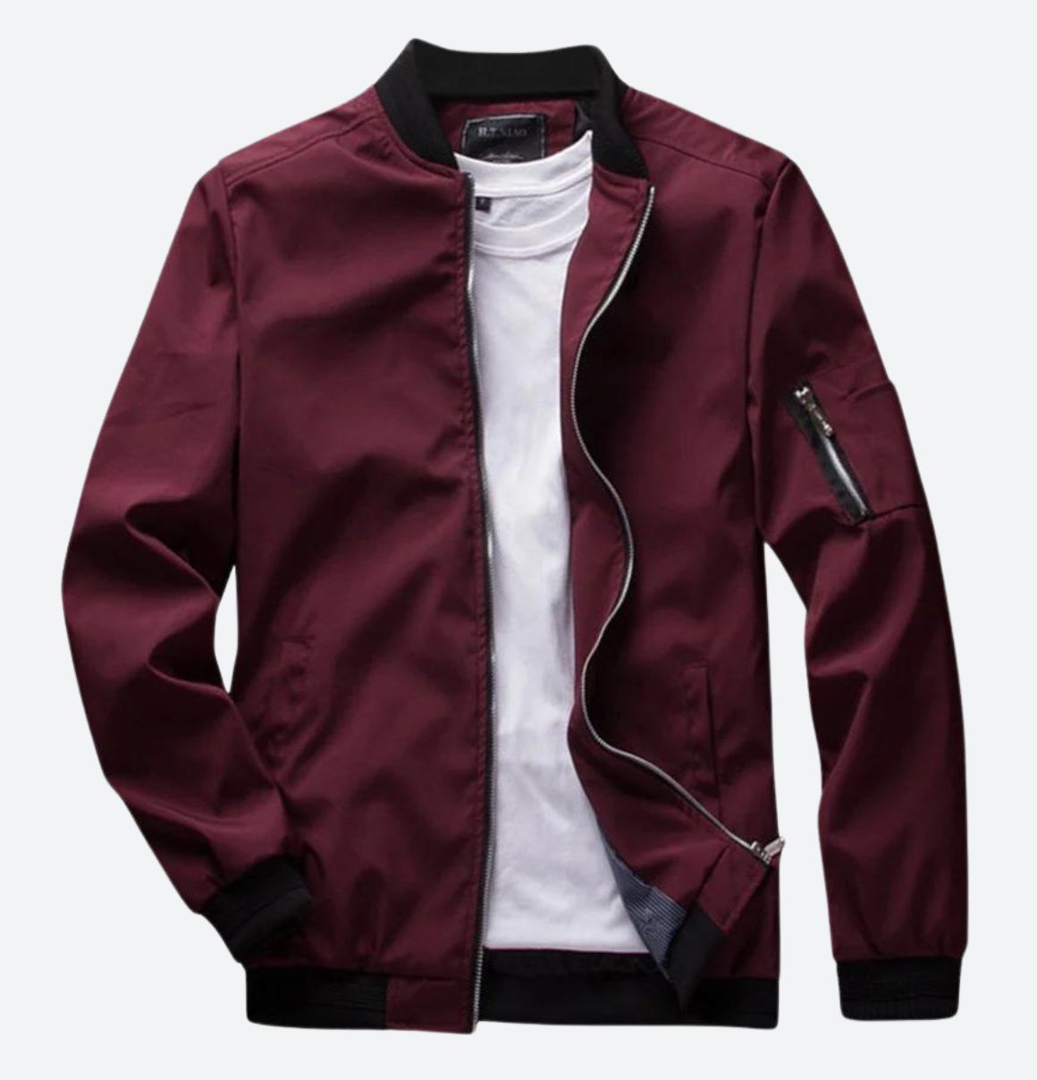 Blouson aviateur homme moderne sportif