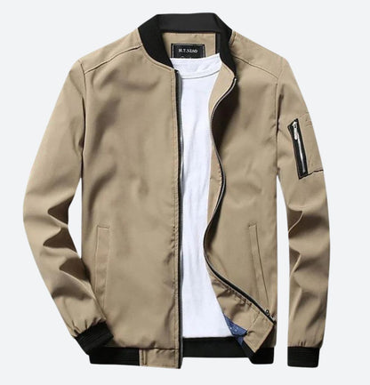 Blouson aviateur homme moderne sportif
