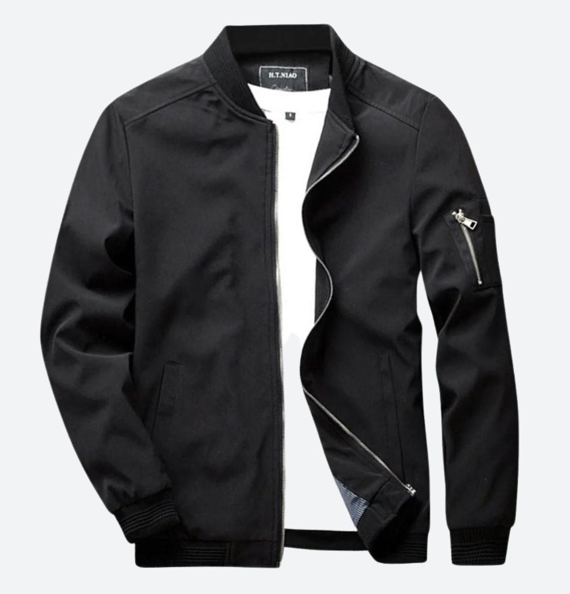 Blouson aviateur homme moderne sportif