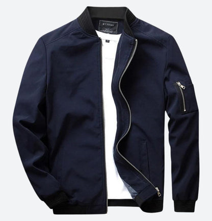 Blouson aviateur homme moderne sportif