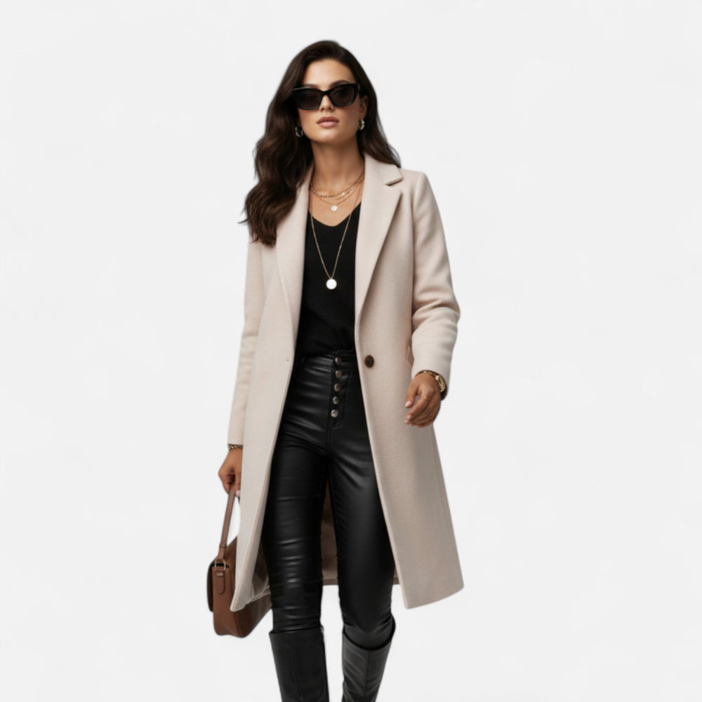 Manteau sur mesure pour femme Élégant Long
