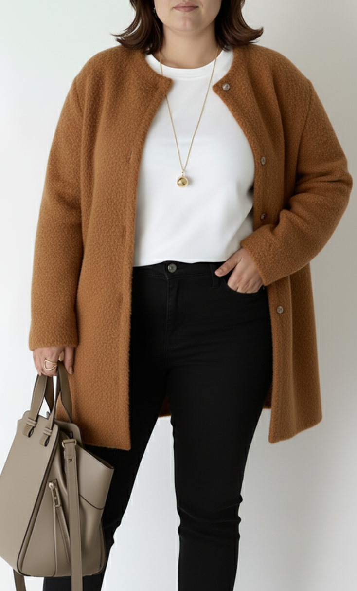 Cardigan Femme Maille Ample Élégant