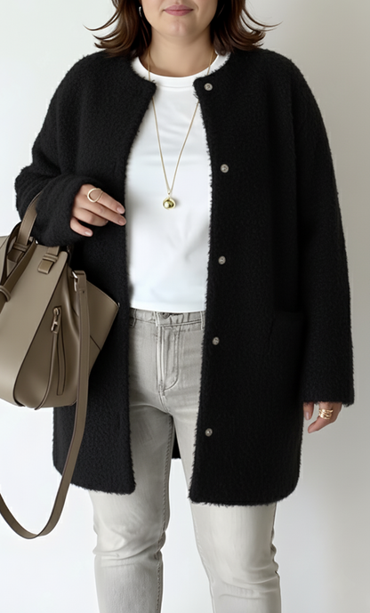 Cardigan Femme Maille Ample Élégant