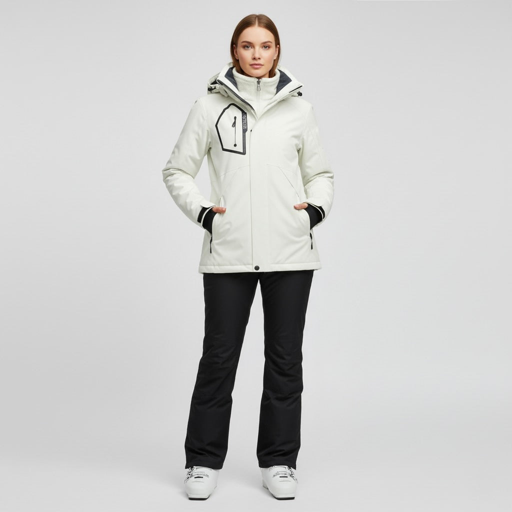 Damen Skianzug Warme Winterjacke Hose - IdealeKleiden