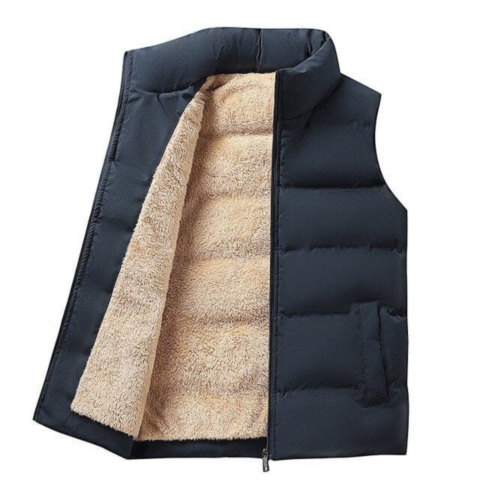 Herren Fleece Gilet Warm Isoliert - IdealeKleiden
