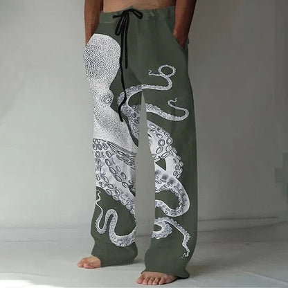 Pantalons confortables pour hommes avec cordon de serrage