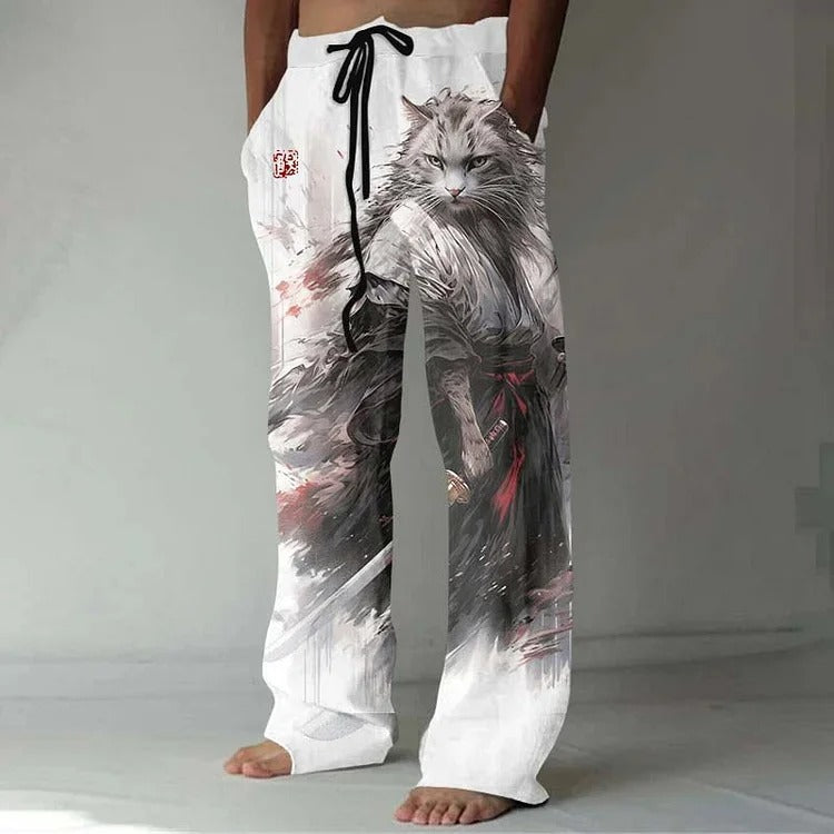 Pantalons confortables pour hommes avec cordon de serrage