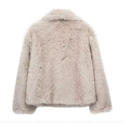 Luxus Damenpelzjacke Elegant - IdealeKleiden