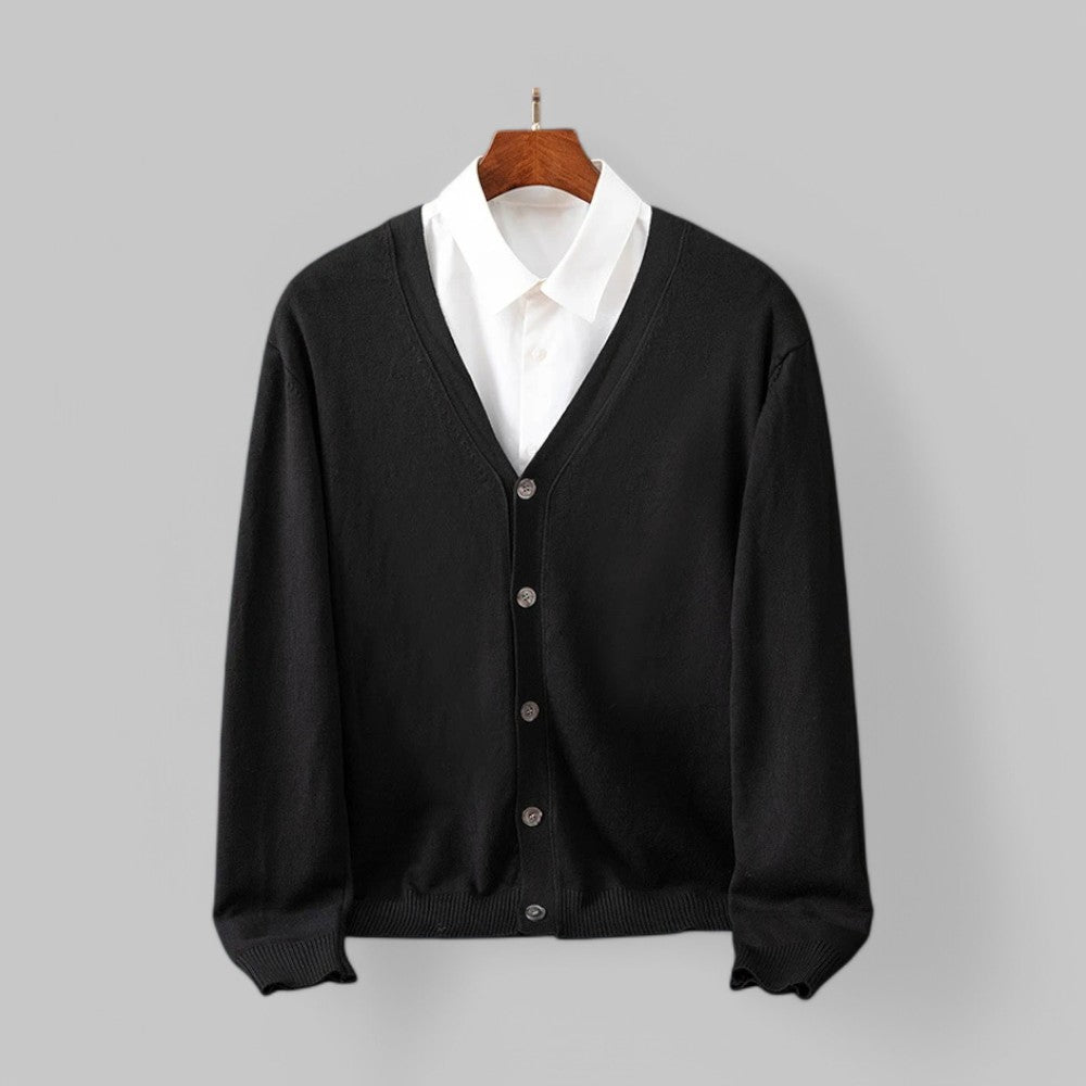 Cardigan stylé pour homme Col en V Tendance