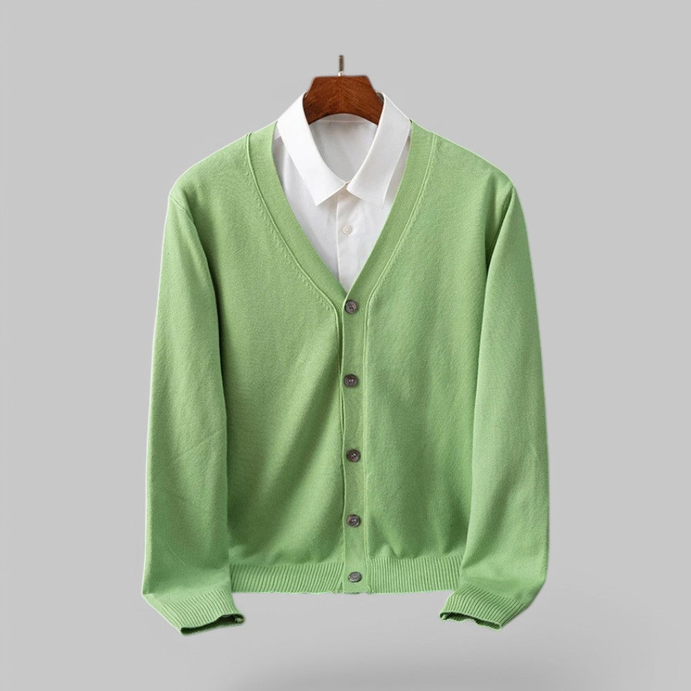 Cardigan stylé pour homme Col en V Tendance