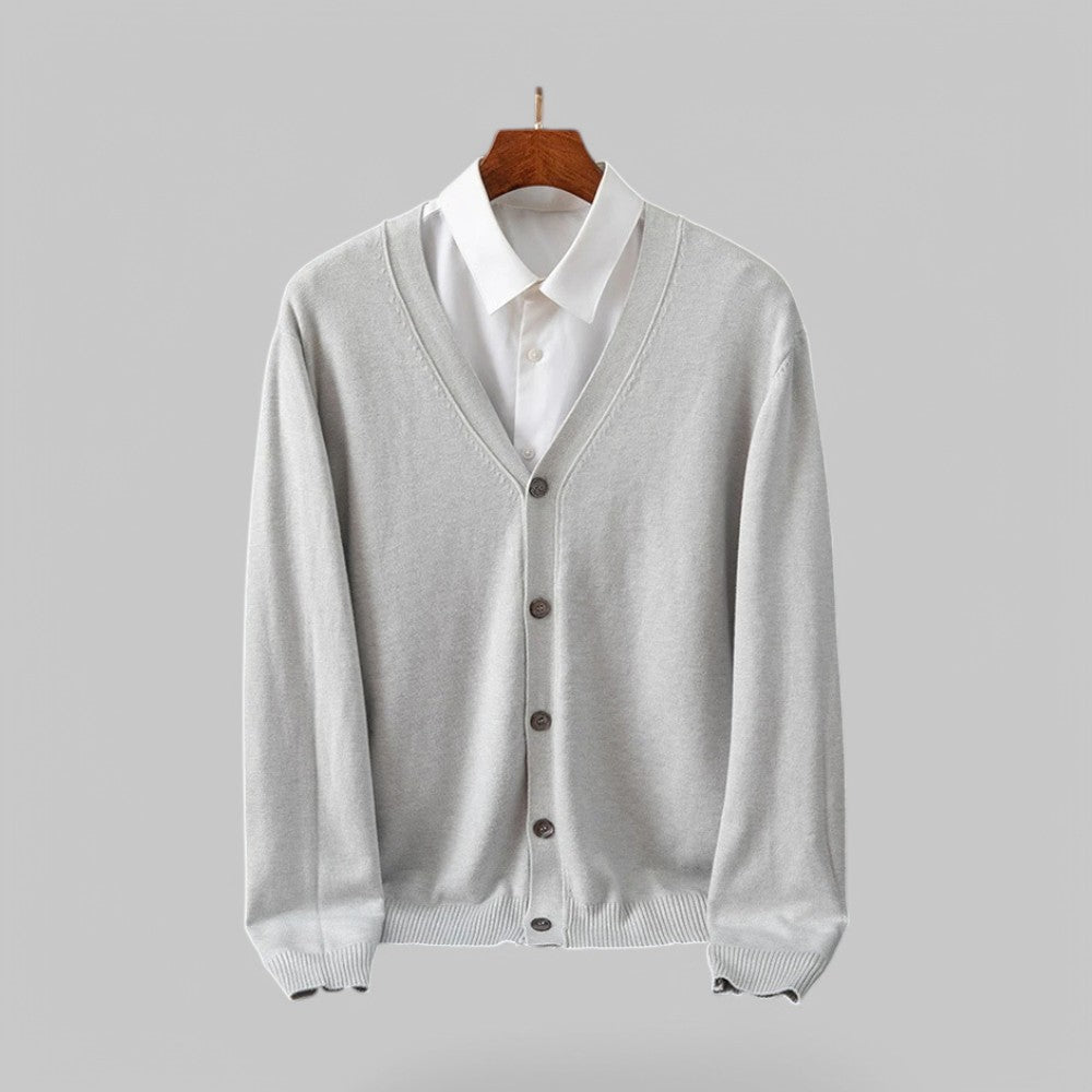 Cardigan stylé pour homme Col en V Tendance