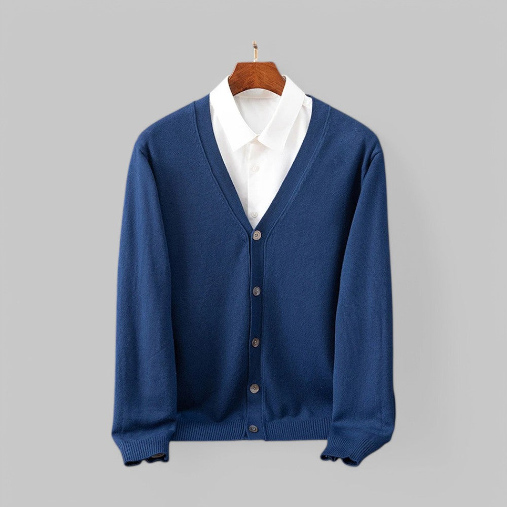 Cardigan stylé pour homme Col en V Tendance