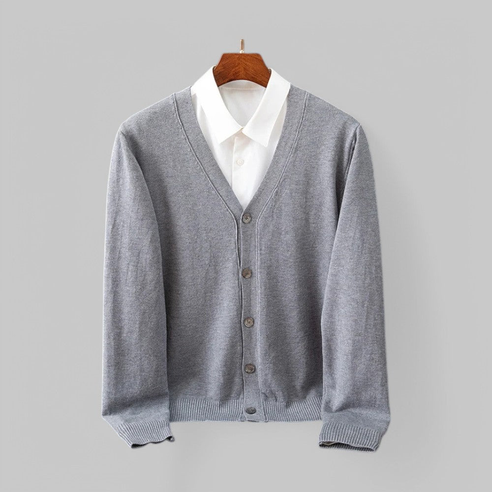 Cardigan stylé pour homme Col en V Tendance