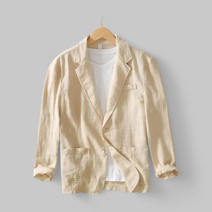 Gilet d'été en lin Léger et respirant