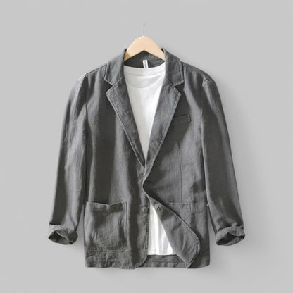Gilet d'été en lin Léger et respirant