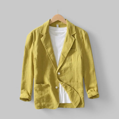 Gilet d'été en lin Léger et respirant
