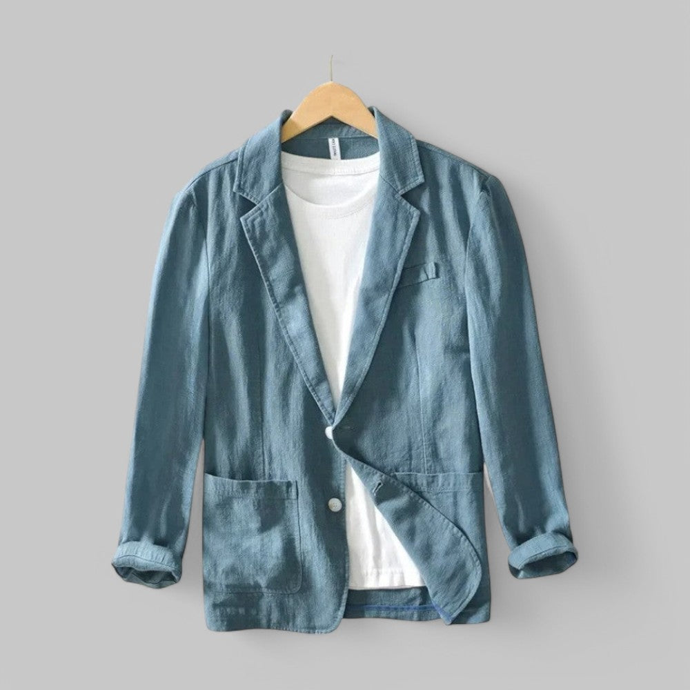 Gilet d'été en lin Léger et respirant