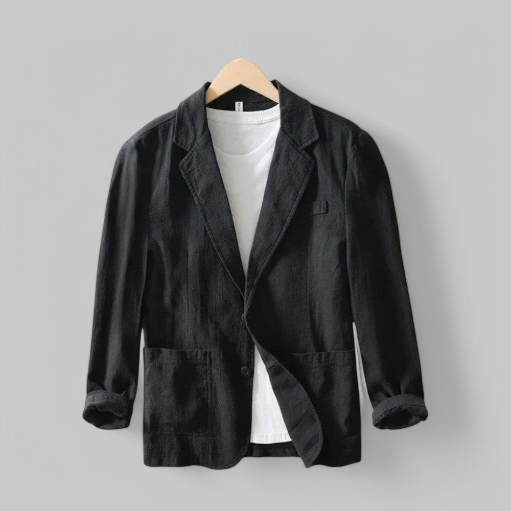 Gilet d'été en lin Léger et respirant