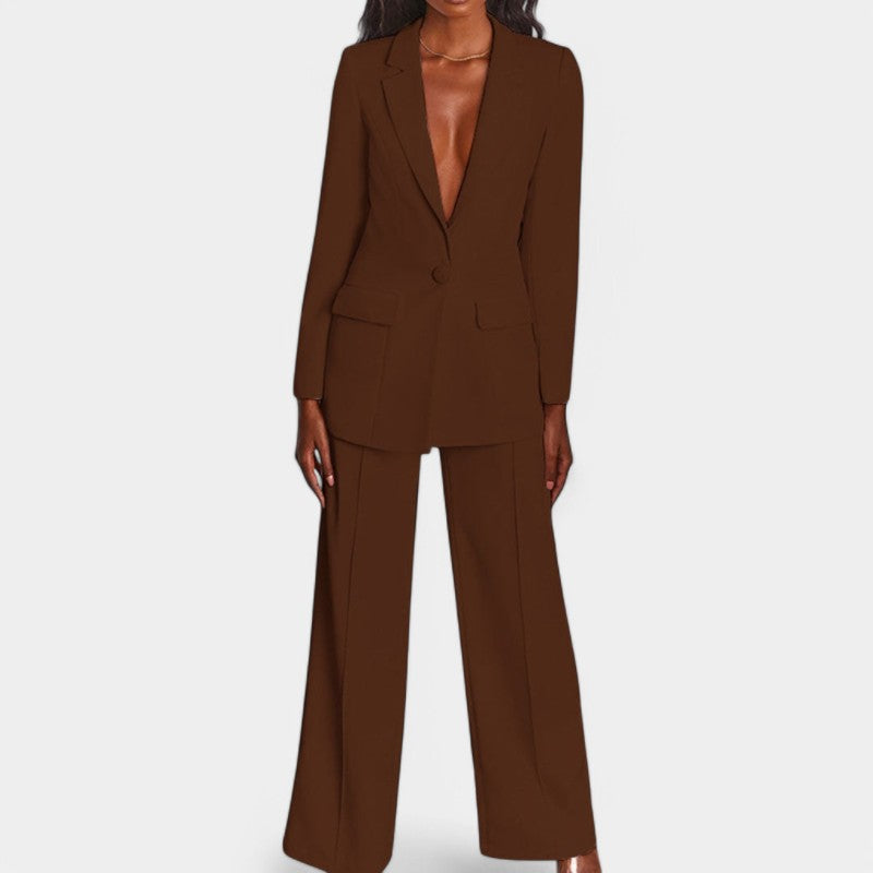 Tenue de soirée élégante | Costume ajusté pour femme
