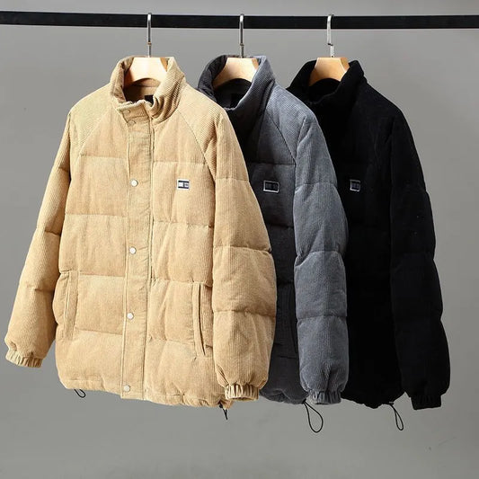 Bequeme Herrenjacke Cord Outdoor - IdealeKleiden