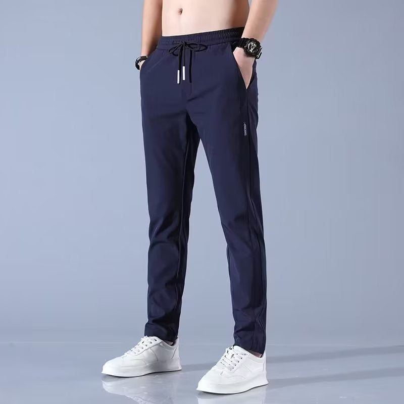 Pantalon de golf pour homme, coupe longue et sportive