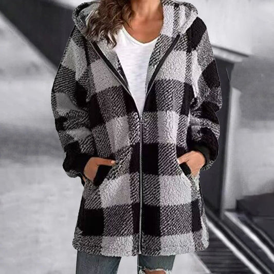 Großes Kapuzen Sweatshirt Bequem Herbst - IdealeKleiden